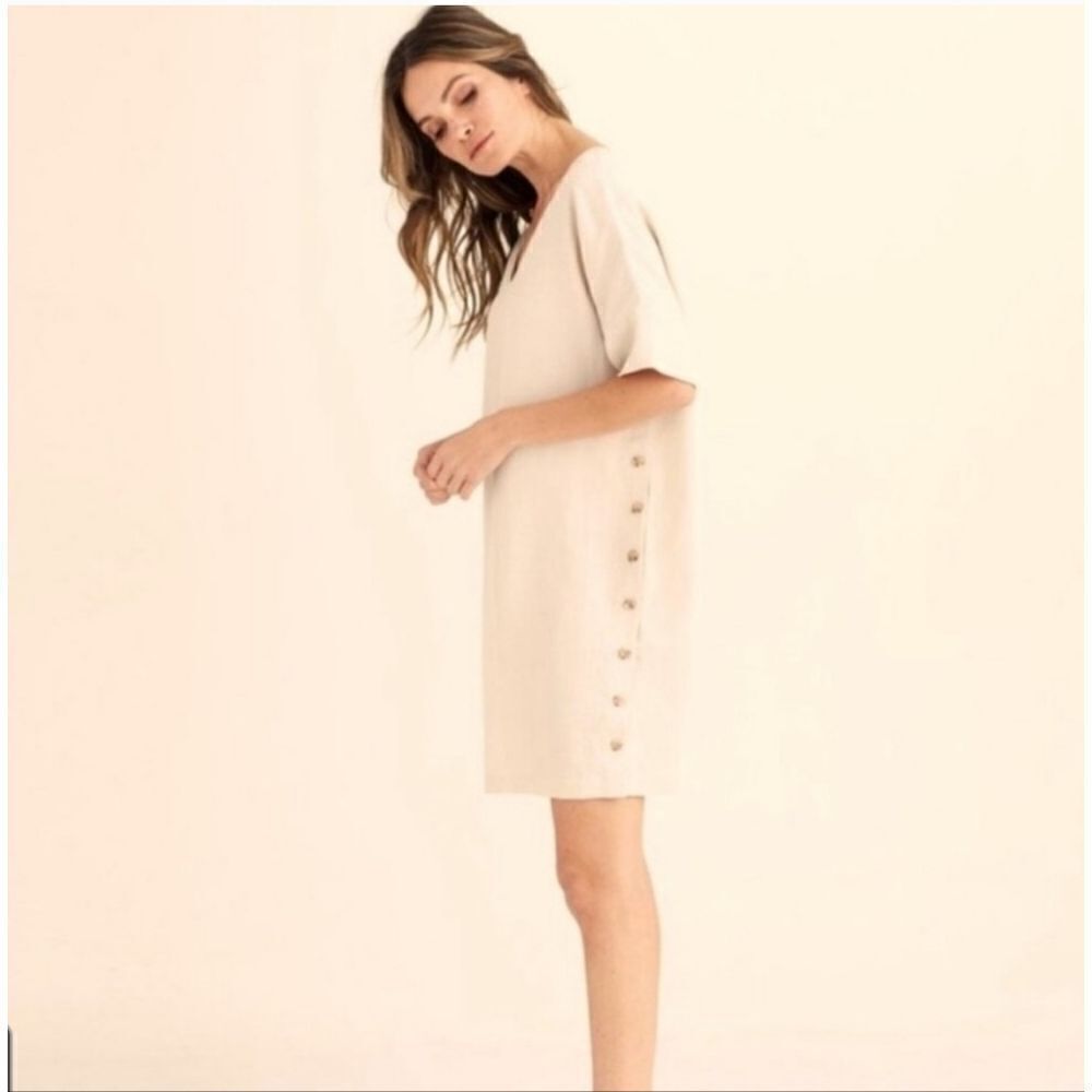 Vetta Capsule Relaxed Tunic in Sand